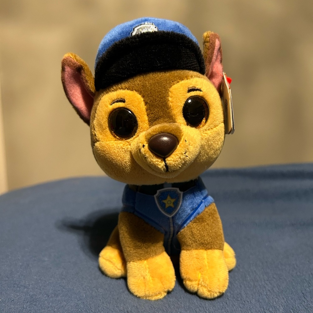 Paw Patrol TY beanie boo Chase.